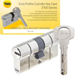 YALE 2100 Series biztonsági zárbetét 40/40