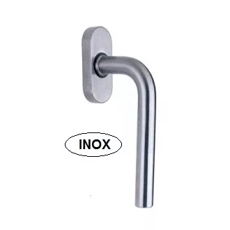 LW 9401 Ablak félkilincs (Inox, 7 mm)