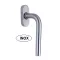 LW 9401 Ablak félkilincs (Inox, 7 mm)