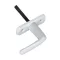EL 66 Ablak félkilincs (Fehér, 6 mm, 55 mm tengelyhossz)