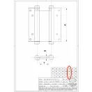 IBFM 109 36/150 Bommerpánt (rezezett) 150 mm