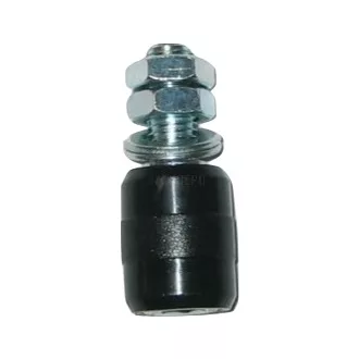 IBFM 460/32 Tolókapu támasztó görgő 30x40 mm (fekete)