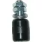 IBFM 460/32 Tolókapu támasztó görgő 30x40 mm (fekete)