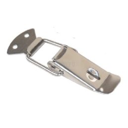 Rozsdamentes lakatolható békazár 110 mm