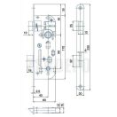 HOBES 01-15 Kulcsos bevésőzár (MIDI) 40/90