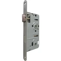   TITAN 406 U O20 IX Toalett bevésőzár INOX előlappal 55/78