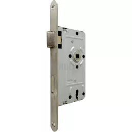   TITAN 401 OK-L Kulcsos bevésőzár INOX előlappal 55/72 (balos)