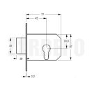 ELZETT 777 Cilinderes reteszzár