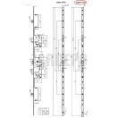 ZAMEK Multistrong Többpontos ajtózár 1729/65/72 (2 csapos+2 reteszes)