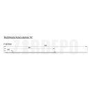 Elzett Multimodul többpontos zár 35/92/16/8/2150 (kompett, görgős, kilcsemeléses)