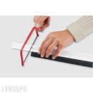 Highpower öntapadós műanyag ajtókefe (barna)