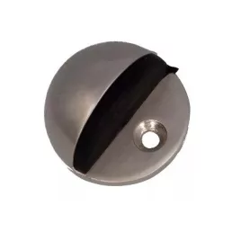 Félgömb ajtóütköző (szatén nikkel)