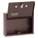 Carballo lépcsőházi postaláda (antik bronz)