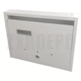   Riaza lépcsőházi postaláda (erősített, világosszürke)