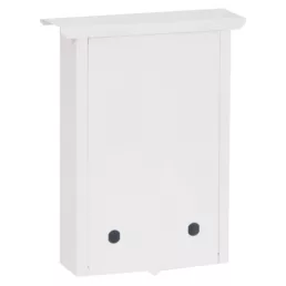 Nosztalgia udvari postaláda (fehér)