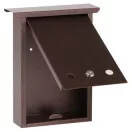Nosztalgia zárható udvari postaláda (antik bronz)
