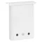 Nosztalgia zárható udvari postaláda (fehér)