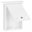 Nosztalgia zárható udvari postaláda (fehér)