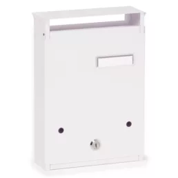 Plain univerzális kültéri postaláda (fehér)