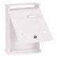 Plain univerzális kültéri postaláda (fehér)