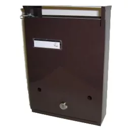 Plain univerzális kültéri postaláda (barna)