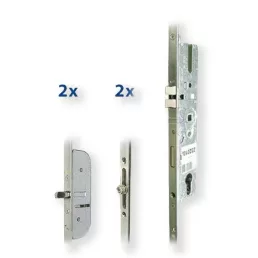   Maco G-TS 2ACS+2iS 40/92/16/8  többpontos zár (2 gombafejes, 2 reteszes, kilincsműködtetésű, zárásirány lefelé)