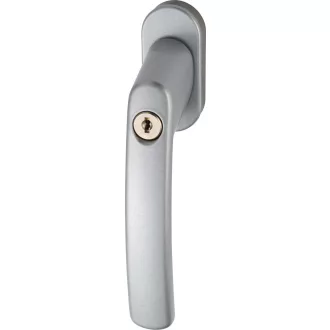 ABUS FG200 S Zárható ablak félkilincs (Ezüst, 7 mm)
