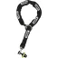 ABUS GRANIT Victory 68/12KS120 black loop Lánc + féktárcsazár kombo 120 cm