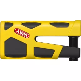   ABUS GRANIT Sledg 77 Riasztós motor féktárcsazár (web yellow)