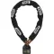 ABUS GRANIT Power Chain 37RK/80 + 14 KS 120 black loop Láncos motorzár 120 cm