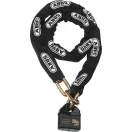 ABUS GRANIT Power Chain 37RK/80 + 14 KS 120 black loop Láncos motorzár 120 cm