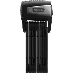   ABUS Bordo SmartX One 6500A/110 BK RC Riasztós, hajtogatós kerékpárzár okos kulccsal (fekete) 110 cm