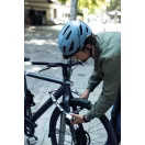 ABUS Bordo SmartX One 6500A/110 BK RC Riasztós, hajtogatós kerékpárzár okos kulccsal (fekete) 110 cm