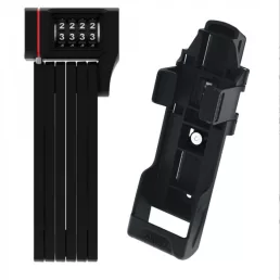   ABUS uGrip Bordo 5700C/80 BK SH Hajtogatós számzáras kerékpárzár (fekete) 80 cm