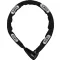ABUS Steel-O-Chain 9809K/170 Láncos kerékpár-és motorzár 170 cm