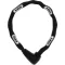 ABUS Steel-O-Chain 9808K/110 BK Láncos kerékpár-és motorzár 110 cm