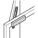 DORMA TS 92 B csúszósínes ajtócsukó / ajtó behúzó 40-80 kg EN 2-4 (ezüst, komplett)