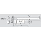 DORMA TS 92 B csúszósínes ajtócsukó / ajtó behúzó 40-80 kg EN 2-4 (ezüst, komplett)