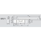 DORMA TS 92 G csúszósínes ajtócsukó / ajtó behúzó 40-80 kg EN 2-4 (ezüst, csak test)