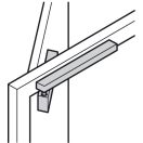 DORMA TS 92 G csúszósínes ajtócsukó / ajtó behúzó 40-80 kg EN 2-4 (ezüst, csak test)