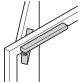   DORMA TS 93 G csúszósínes ajtócsukó / ajtó behúzó 40-100 kg EN 2-5 (ezüst, komplett)