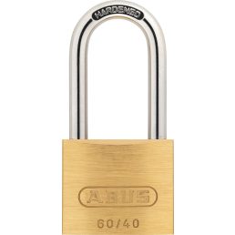   ABUS 719/40 HB40 hosszúkengyelű réz lakat golyós reteszeléssel