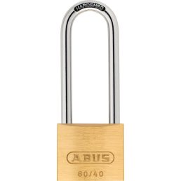   ABUS 719/40 HB63 hosszúkengyelű réz lakat golyós reteszeléssel