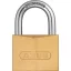 ABUS 720/50 Fúrt kulcsos réz lakat