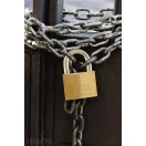 ABUS 720/50 Fúrt kulcsos réz lakat