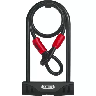   ABUS U-Lock Facilo 32/230 Kerékpár U lakat + USH tartó + Cobra 10/140