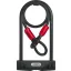 ABUS U-Lock Facilo 32/230 Kerékpár U lakat + USH tartó + Cobra 10/140