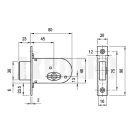 ABUS Ecoline 700 Bevéső reteszzár kéttollú kulccsal