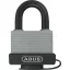 ABUS 70 AL/45 KA 6402 Egyforma kulcsos kültéri lakat (ezüst)