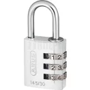 ABUS 724/30 Számzáras lakat (ezüst)